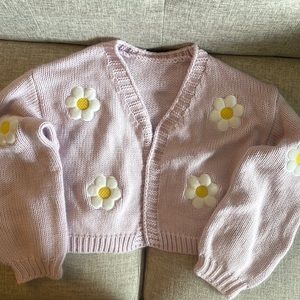 Women’s Flower Cardigan